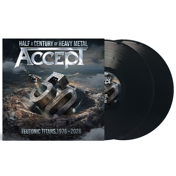 サイン入りCD accept アクセプト Accept 2LP + signed artprint